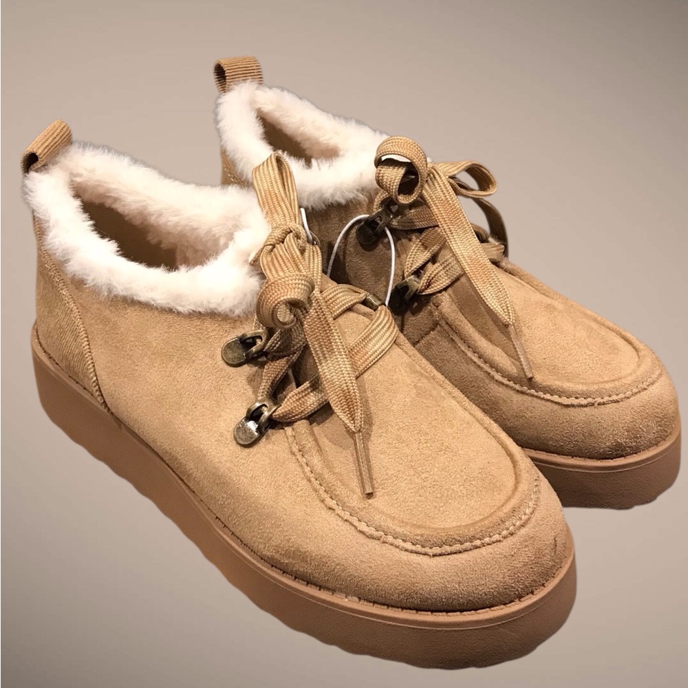 NWT Jellypop Comfort Fit Faux Fur Lined Boots Booties Ankle Shoes Women’s 6M